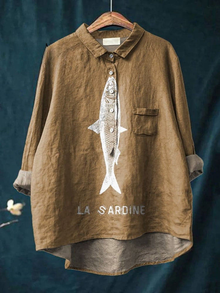 Sardine Graphic Shirt