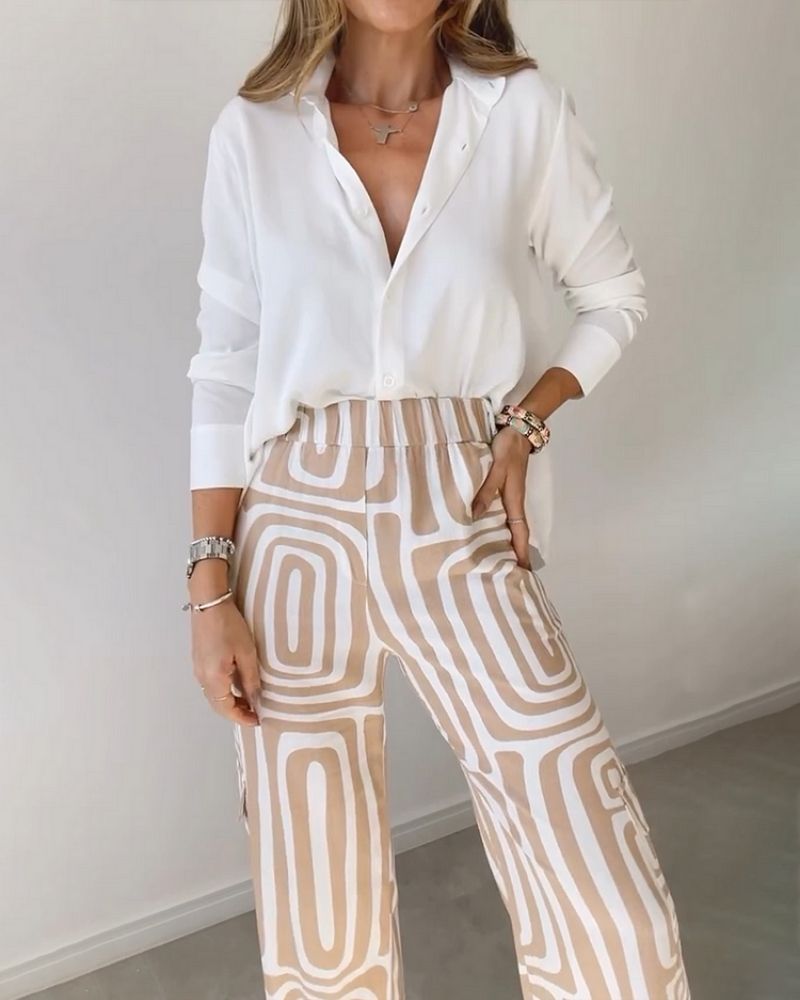 SHIRT AND PANTS 2 PIECE SET