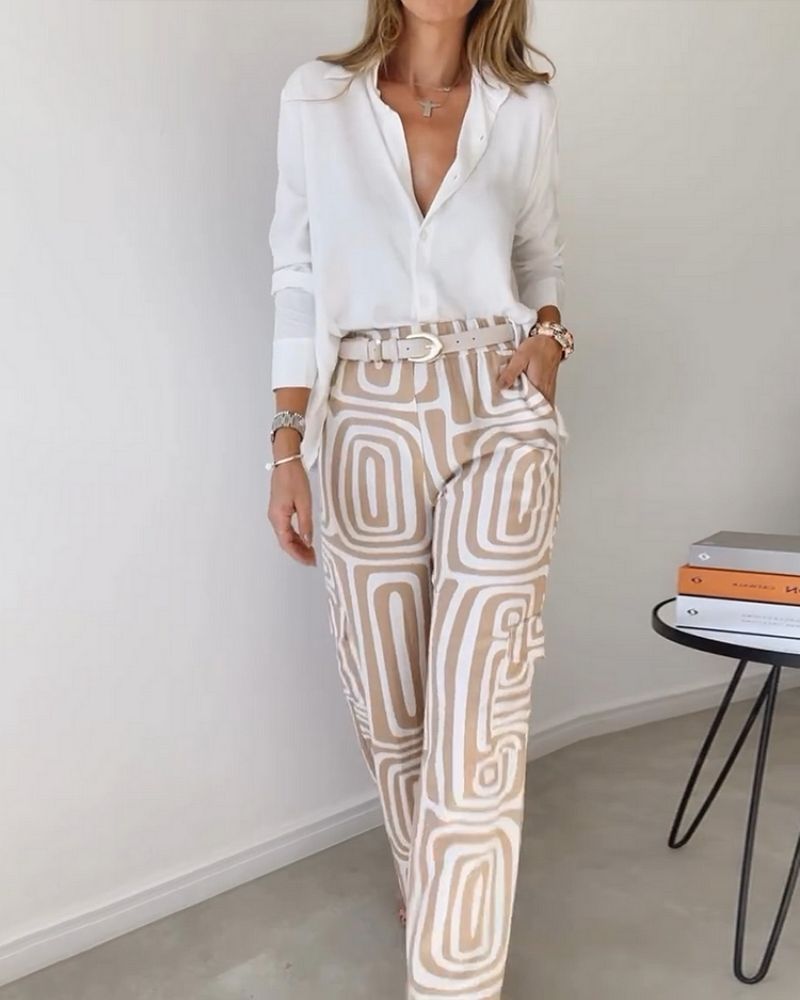 SHIRT AND PANTS 2 PIECE SET
