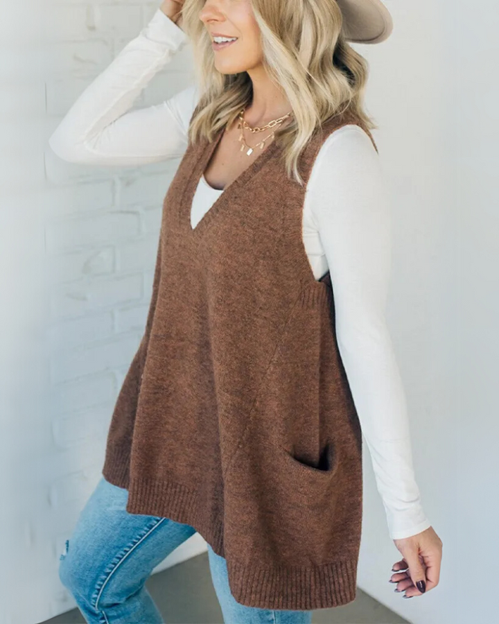 Cozy Knit Vest
