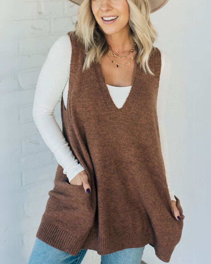 Cozy Knit Vest