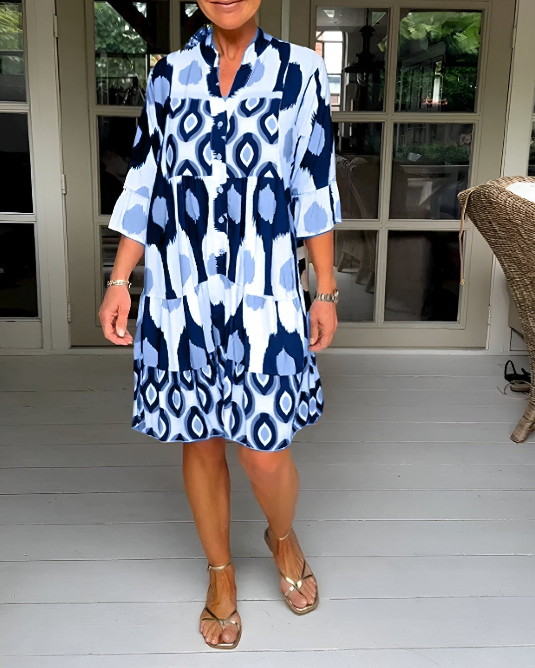 Avenia - Bohemian Casual Dress