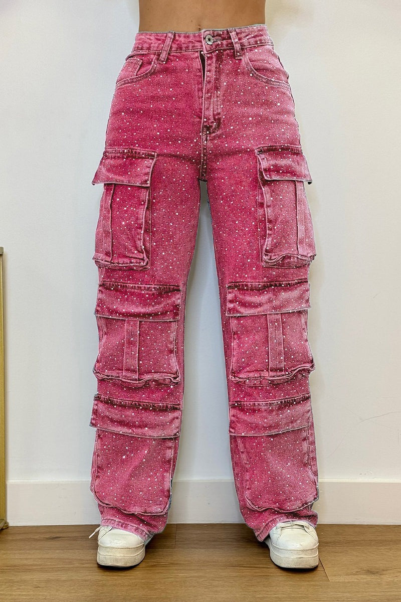 Avrielle – High-Waisted Wide-Leg Jeans