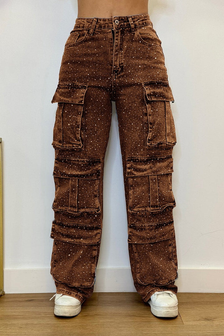 Avrielle – High-Waisted Wide-Leg Jeans