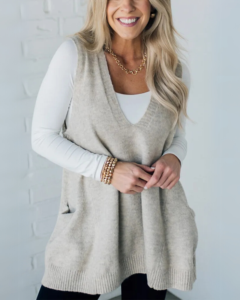 Cozy Knit Vest
