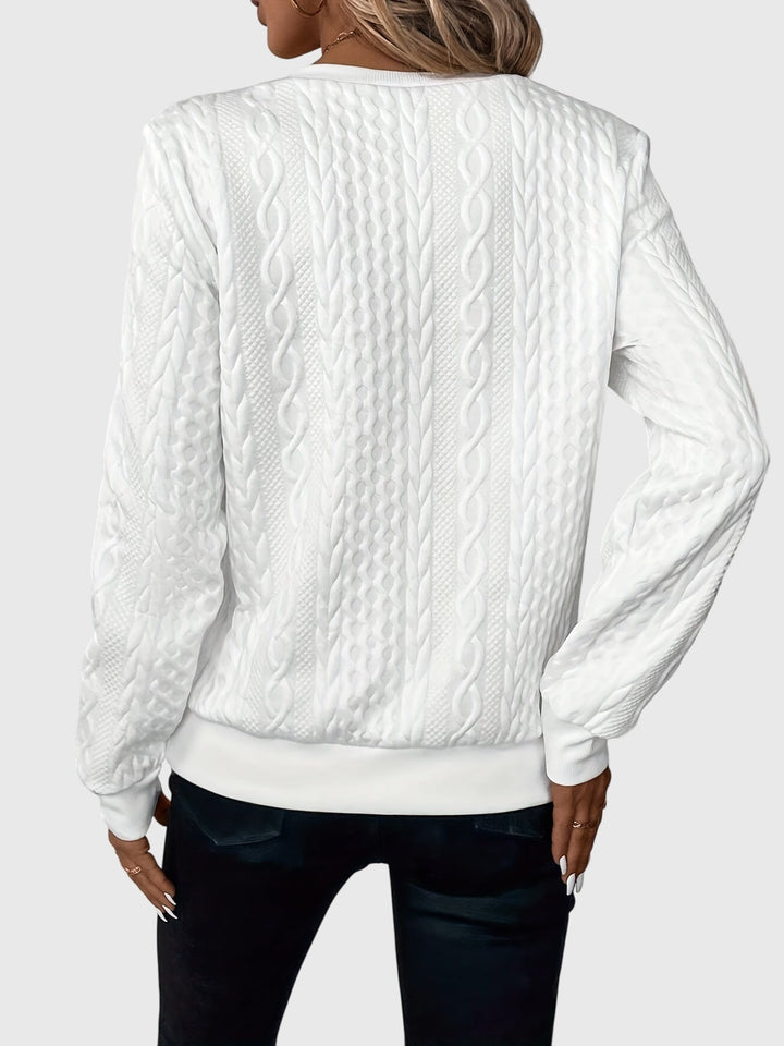 Sweater with Zipper