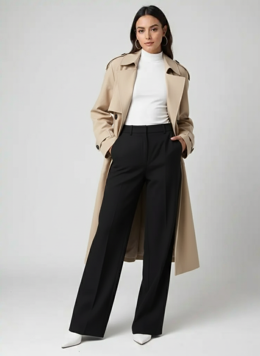 Klassieke Trenchcoat met Ceintuur