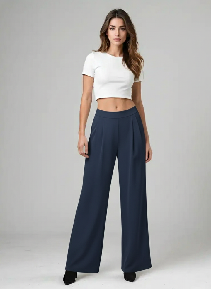Wijde Pantalon met Rechte Pijpen