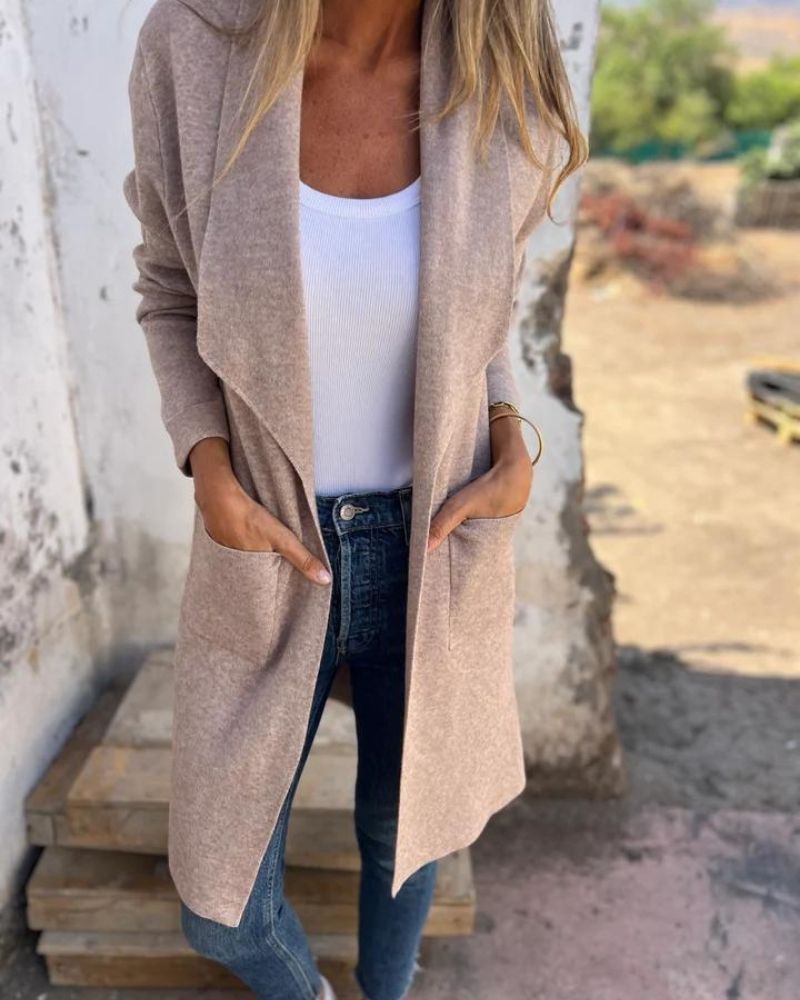CASUAL LAPEL CARDIGAN JACKET