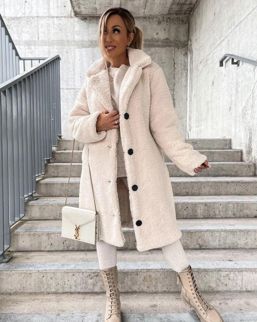 SUPREME SOFT TEDDY COAT