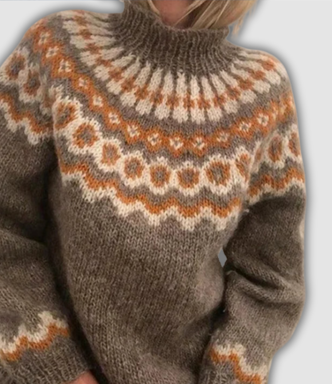 RETRO TURTLENECK SWEATER
