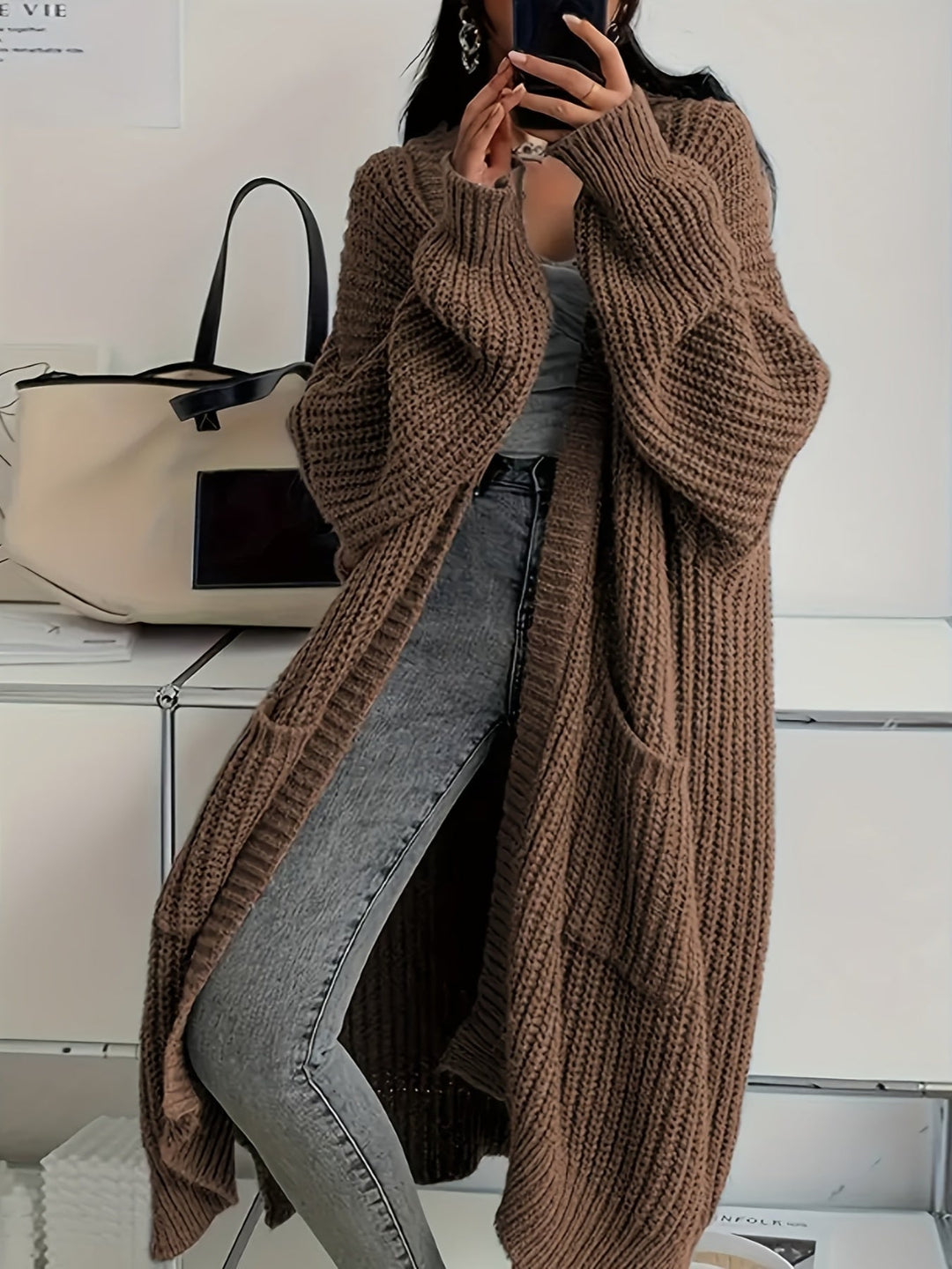 Cozy Confidence Longline Cardigan
