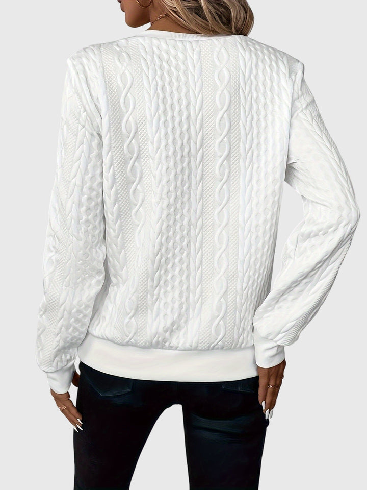 Sweater with Zipper