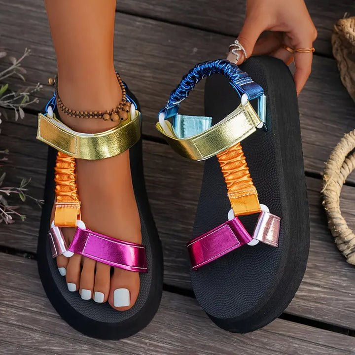 Iridescent Platform Sandal™