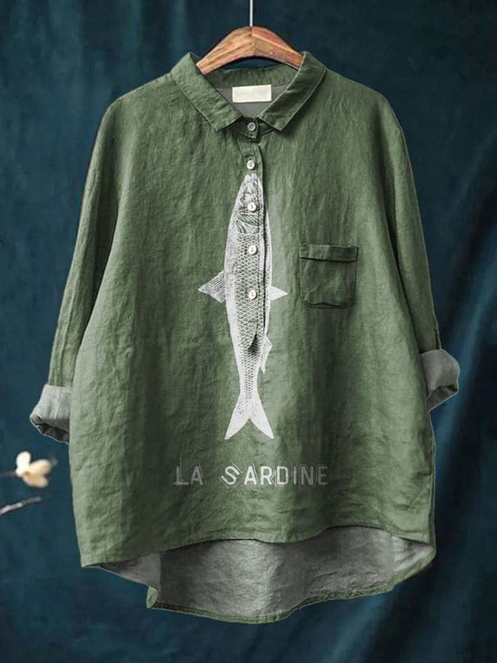 Sardine Graphic Shirt