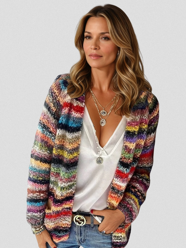 VIBRANT LAYERS CARDIGAN