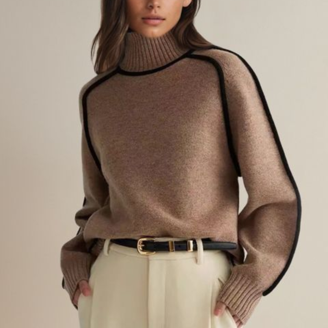 Sophisticated Turtleneck Sweater for Winter