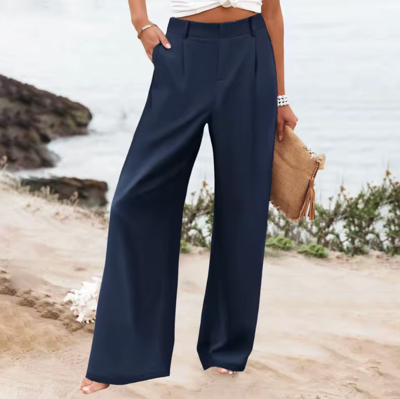Wijde Pantalon met Rechte Pijpen