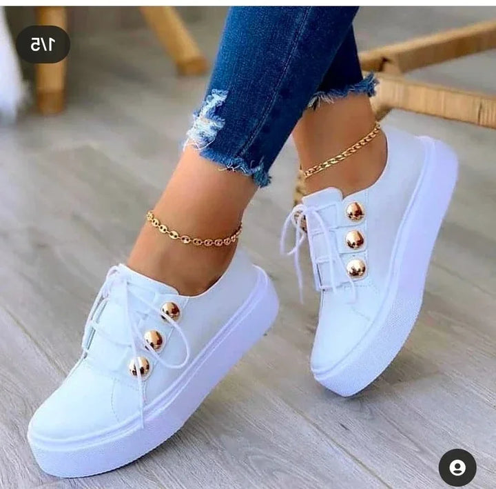 Orthopedic Round Toe Platform Sneakers™