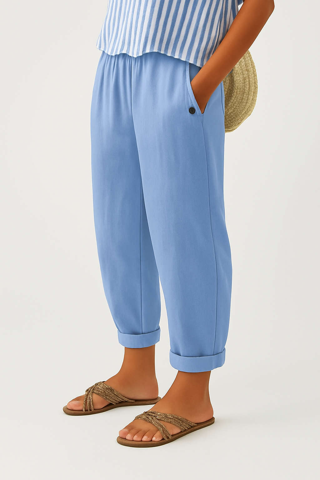 Ariane™ Timeless Linen-Cotton Trousers