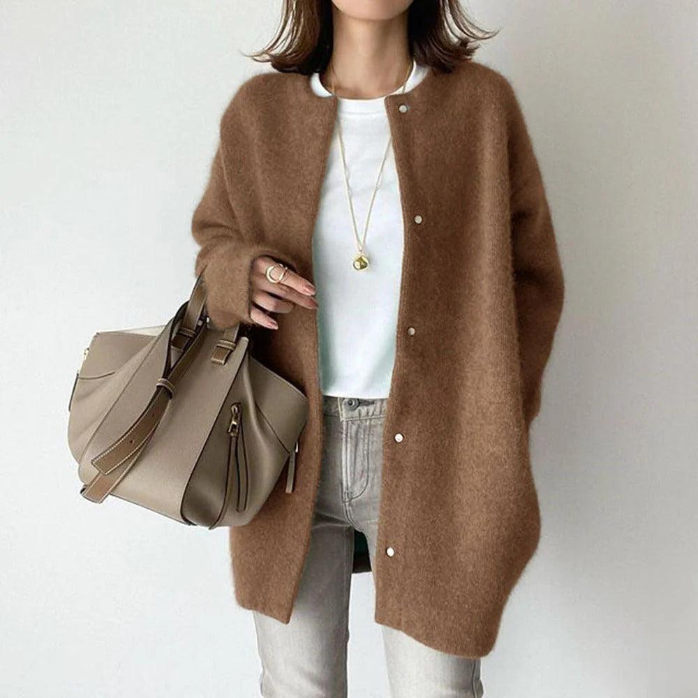 Chic and Comfortable Woolen Jacket for Women