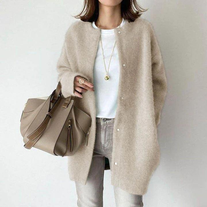 Chic and Comfortable Woolen Jacket for Women