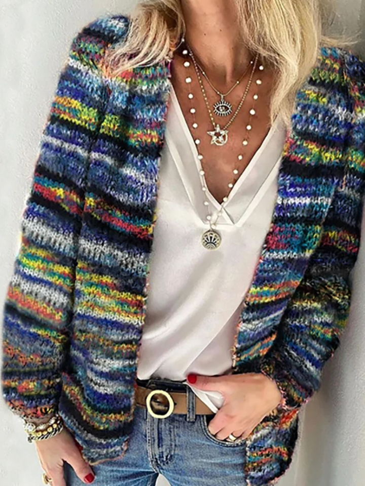 VIBRANT LAYERS CARDIGAN