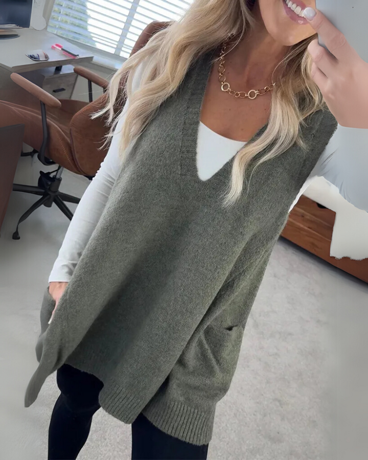 Cozy Knit Vest