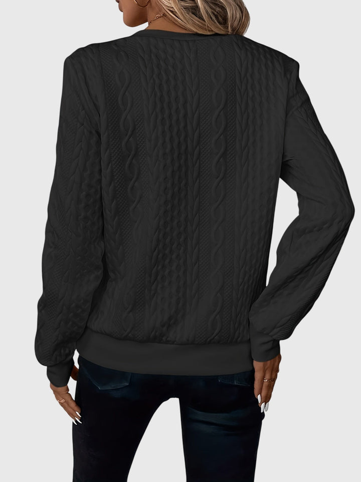 Sweater with Zipper