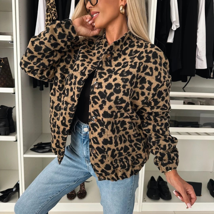 Leopard Print Jacket