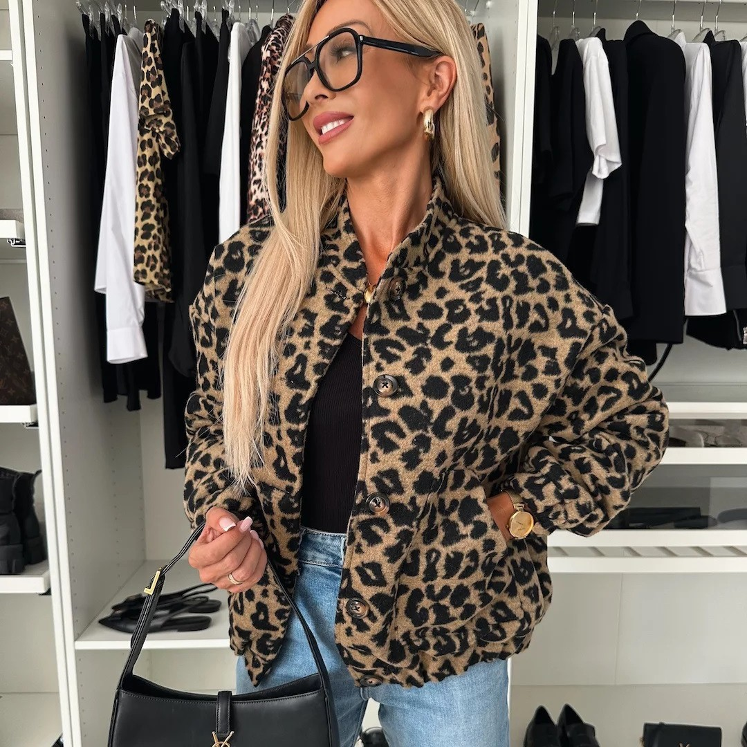 Leopard Print Jacket
