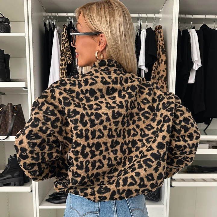 Leopard Print Jacket
