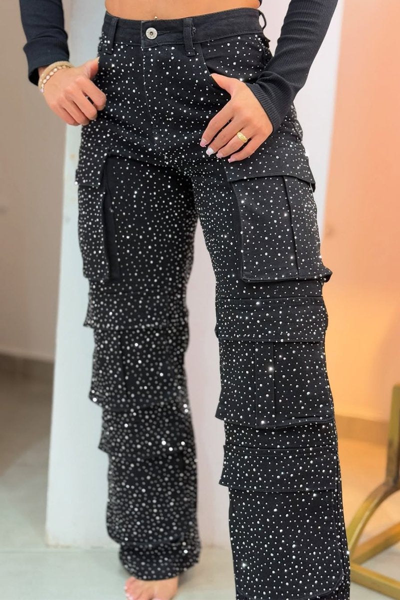 Avrielle – High-Waisted Wide-Leg Jeans