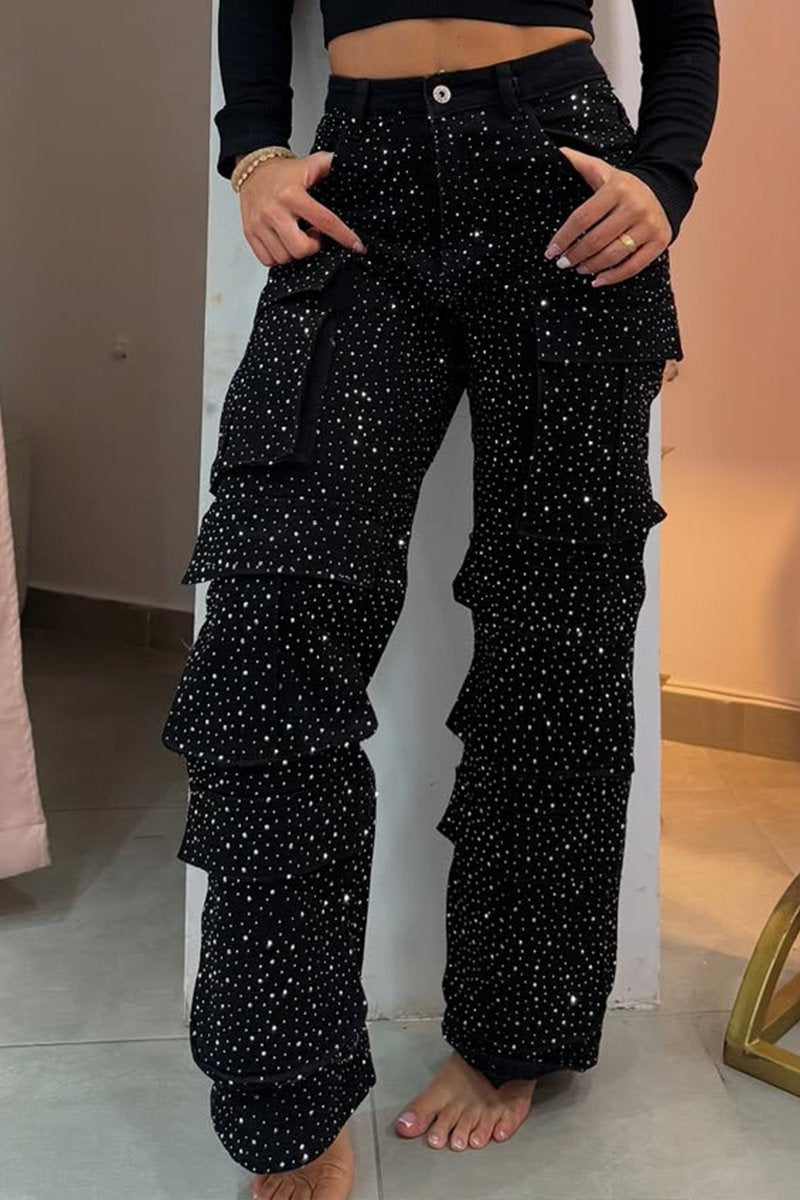 Avrielle – High-Waisted Wide-Leg Jeans